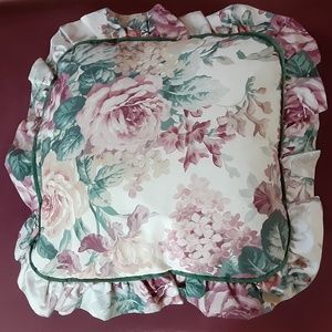 Vintage Ralph Lauren Allison Pillow with Ruffle